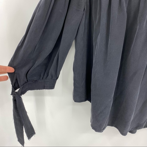 Feel The Piece Blue Off The Shoulder Top M/L - Picture 3 of 8